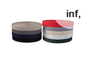 Elastic cu model twill pentru curele si bretele, latime 40 mm