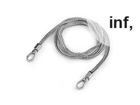 Lant pentru genta cu carabina, lungime 120 cm