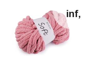Fire de tricotat chenille Soft 250 g