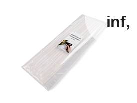 Baton de adeziv siliconic Ø7 mm lungime 25 cm 