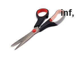 Foarfecă universală, mâner ergonomic, lungime 20 cm