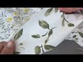 material de bumbac /pânză flori