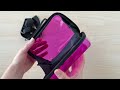 Borsetă transparentă crossbody 18x11 cm