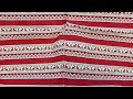 Material textil de bumbac de Crăciun / imitație de in
