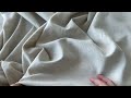 Material textil din in pentru îmbrăcăminte